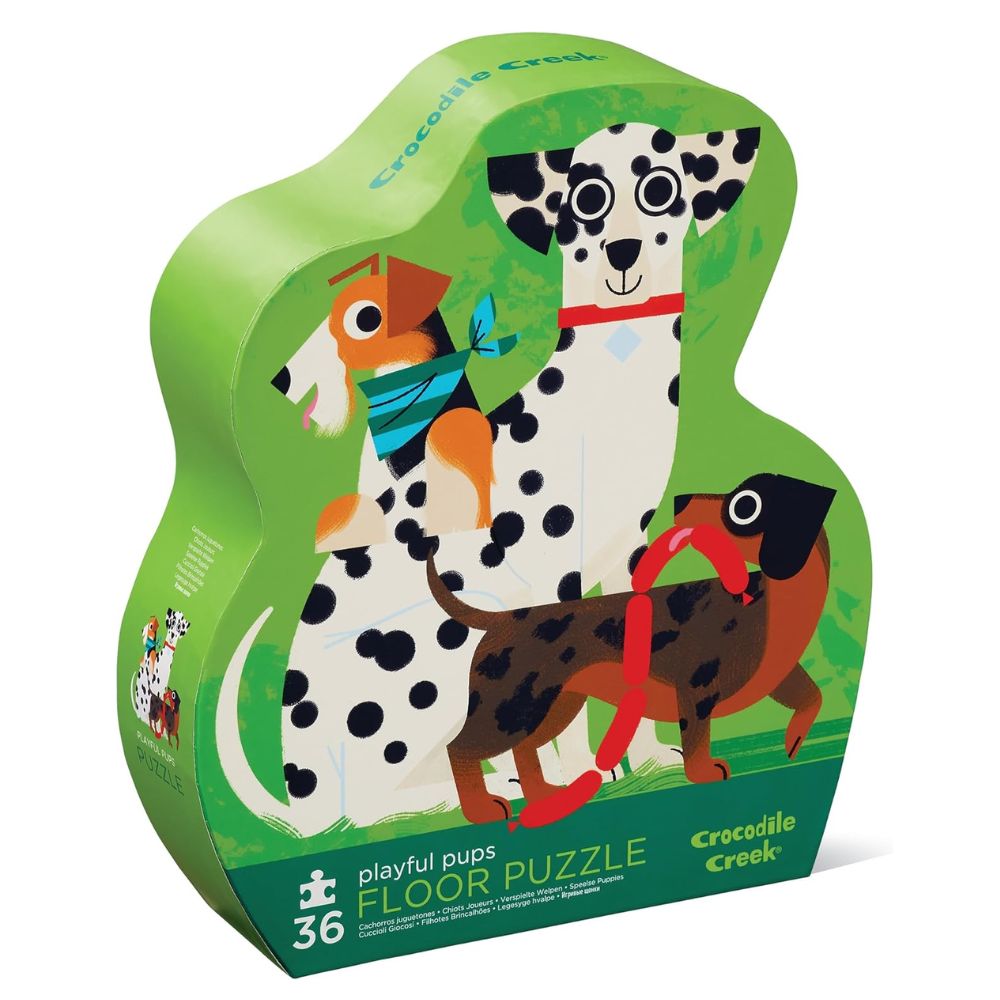 Crocodile Creek 36-pc Puzzle/Playful Pups