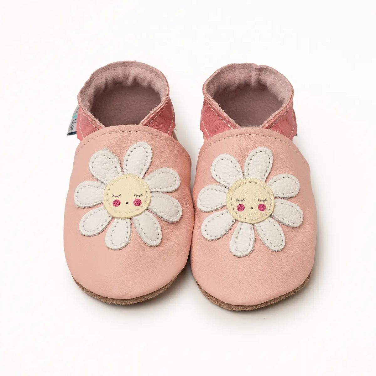 Inch Blue Baby Leather Shoes Daisy