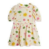 Mini Rodini Space AOP Muslin Woven SS Dress