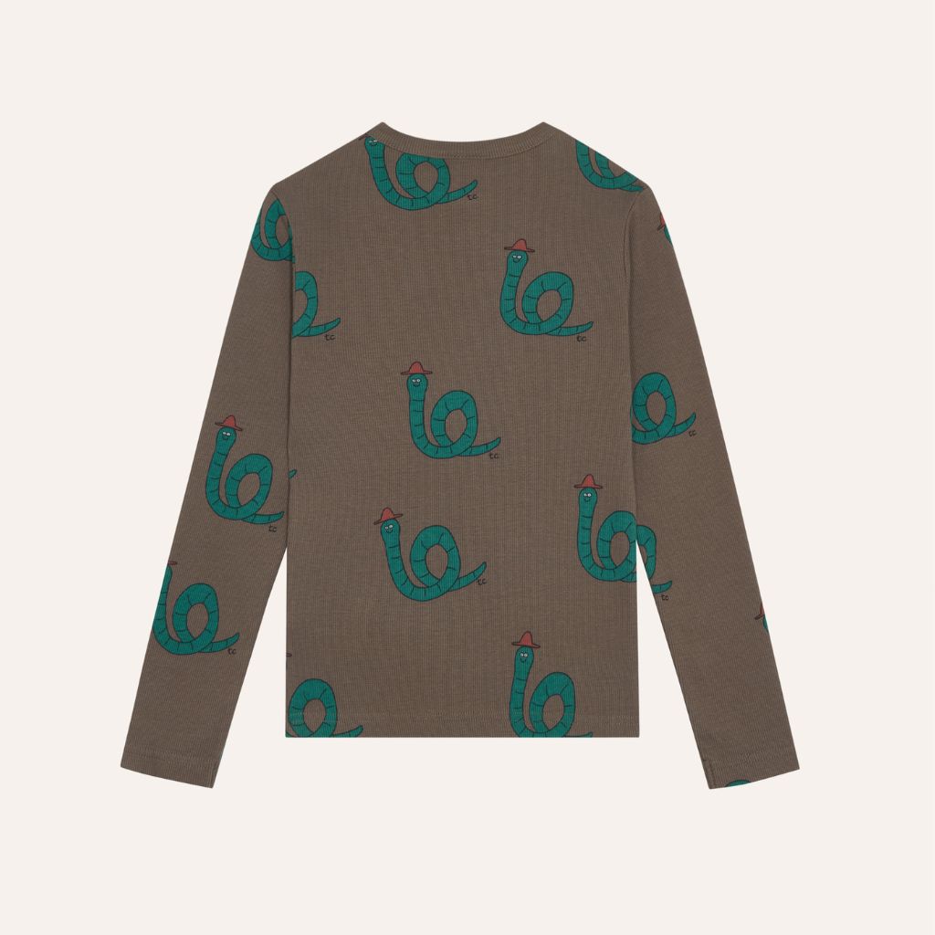 The Campamento Gentleman Allover Brown Tshirt