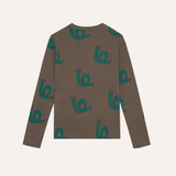 The Campamento Gentleman Allover Brown Tshirt
