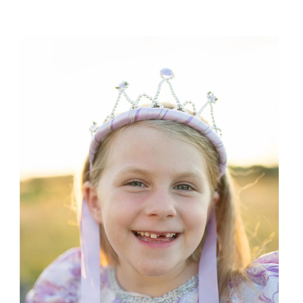 Ribbon Tiara, Lt Pink