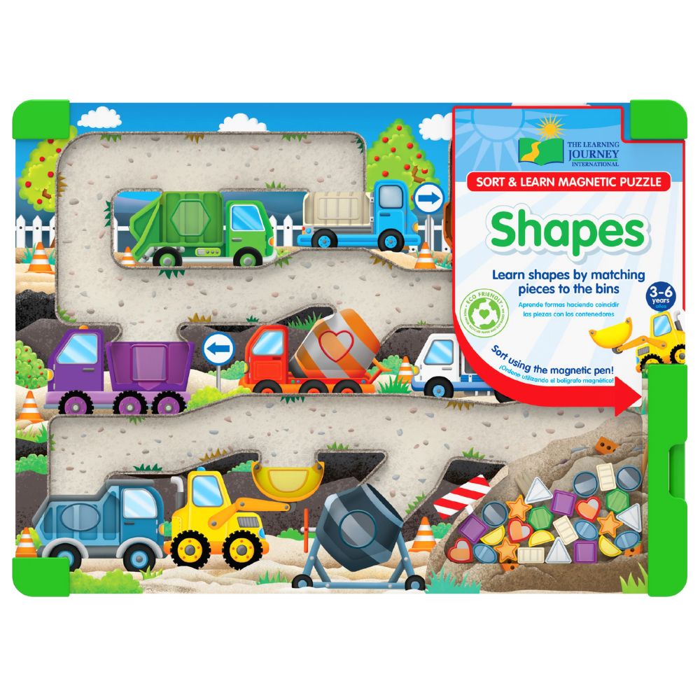 Sort and Learn Magnetic Puzzle - Shapes