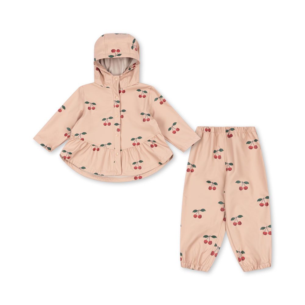 Konges Sløjd Faire Rain Set Ma Grande Cerise Blush