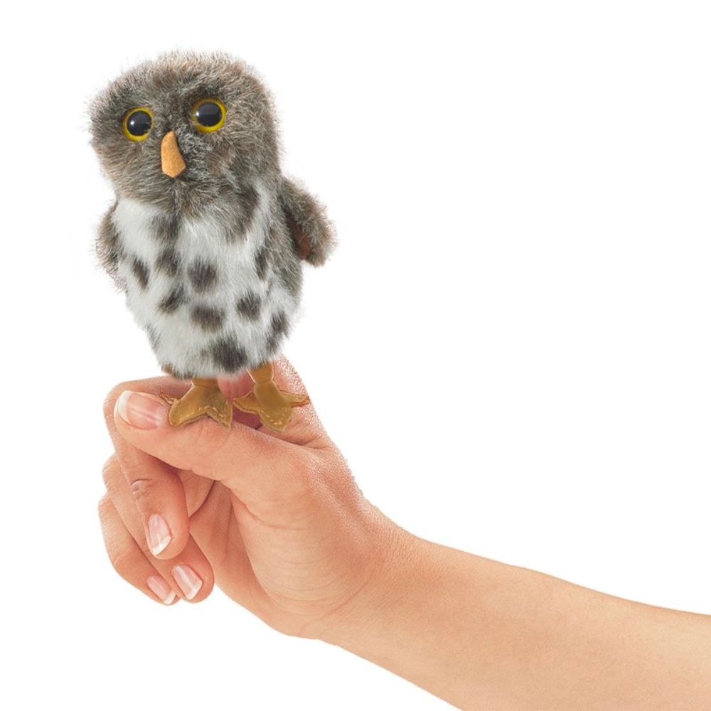 Finger Puppet - Mini Spotted Owl