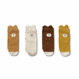 Wilson & Frenchy Unisex Organic 4 Pack Baby Socks