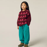 The Campamento Flowers Burgundy Jumper