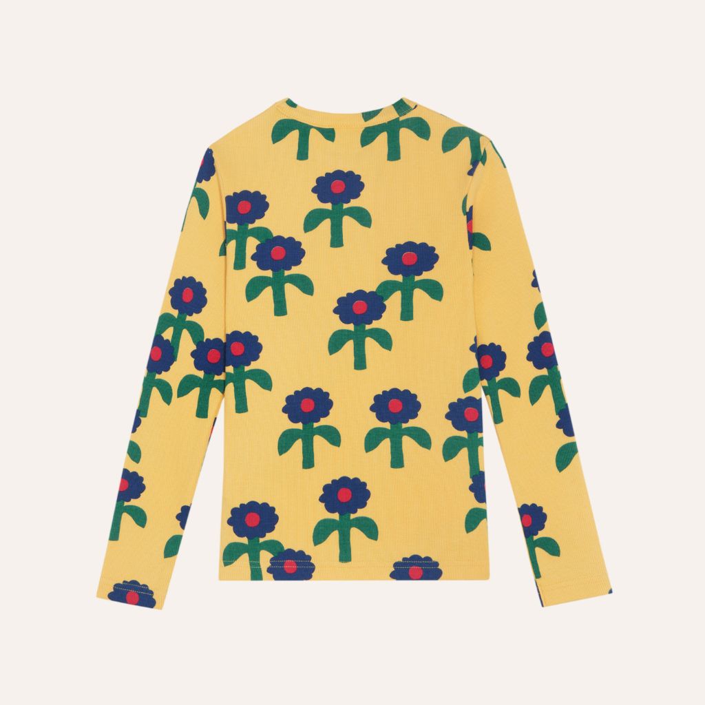 The Campamento Blue Daisies Allover Tshirt