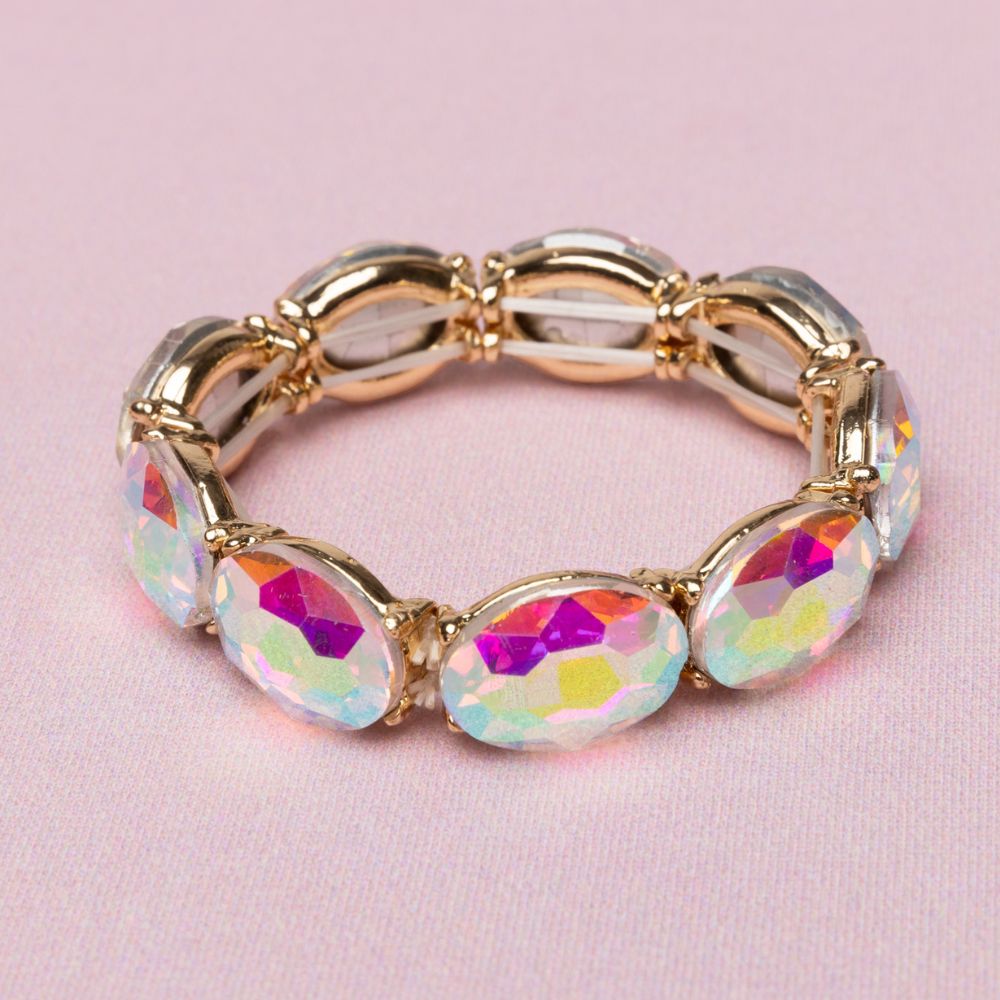 Boutique Chic Aurora Borealis Gem Bracelet
