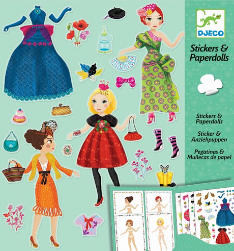 Djeco Arts & Crafts - Paper Dolls Massive Fashion