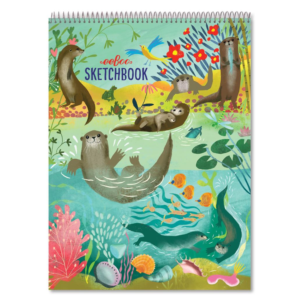 Eeboo Sketchbook - Otters