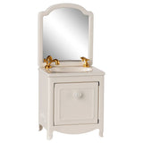 Maileg Sink dresser, Mouse - Off white