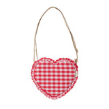 Rockahula Gingham Ruffle Love Heart Bag