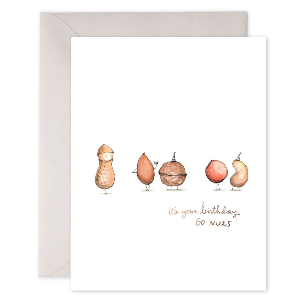 Go Nuts Birthday Card