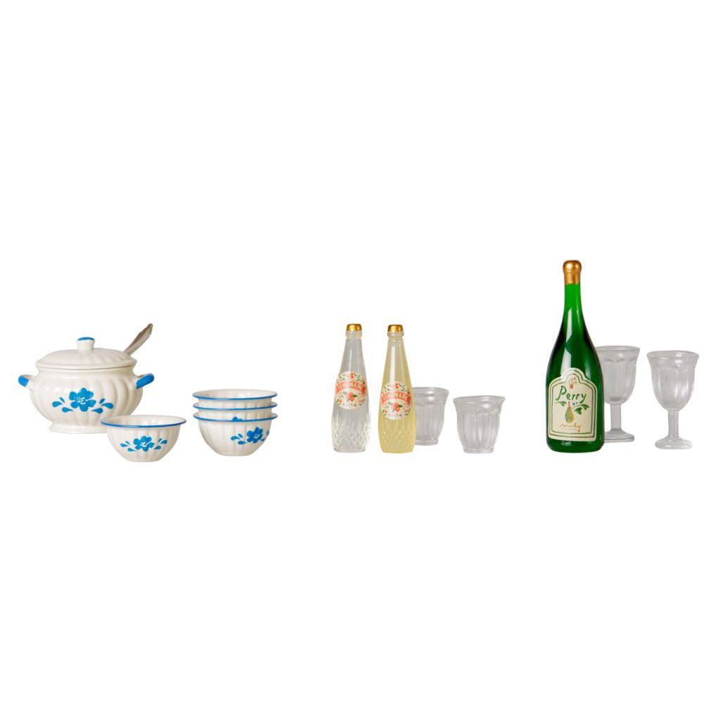 Maileg Soup set, Mouse