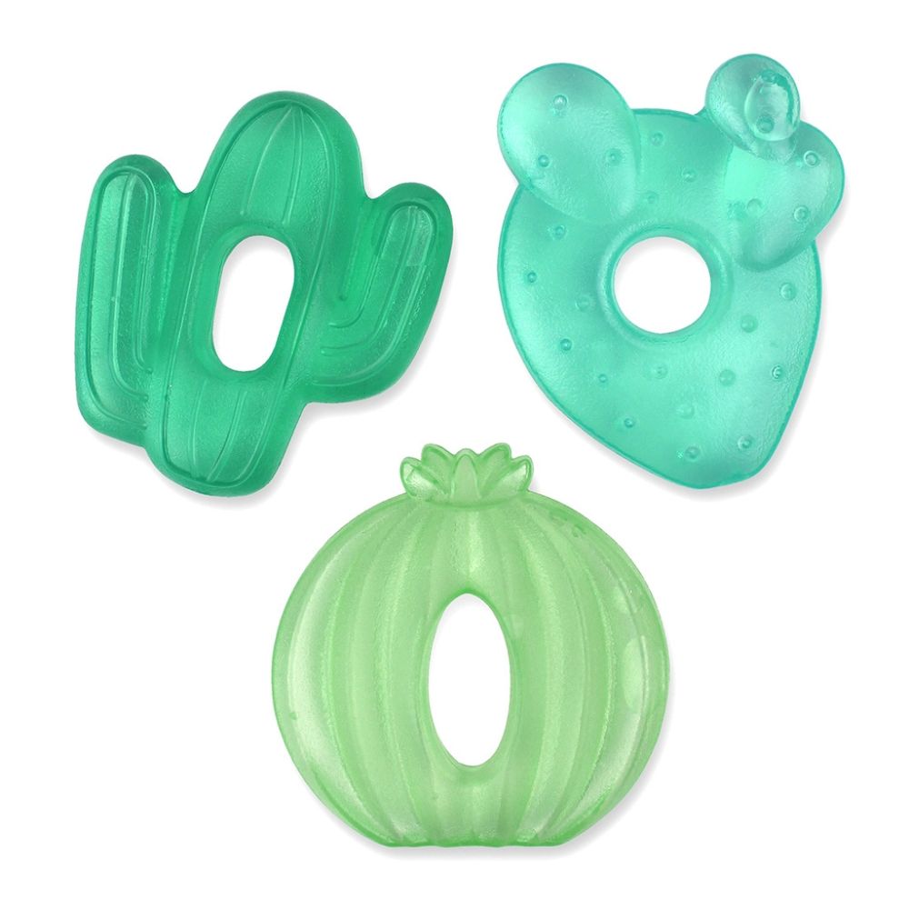 Cutie Coolers Water Filled Teethers 3pk - Cactus