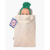 Minikane Mini Panchas Doll 27cm Ninon at the beach - Blue Striped outfit