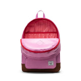 Herschel Heritage Backpack Youth  26L- Opera Mauve/Saddle Brown