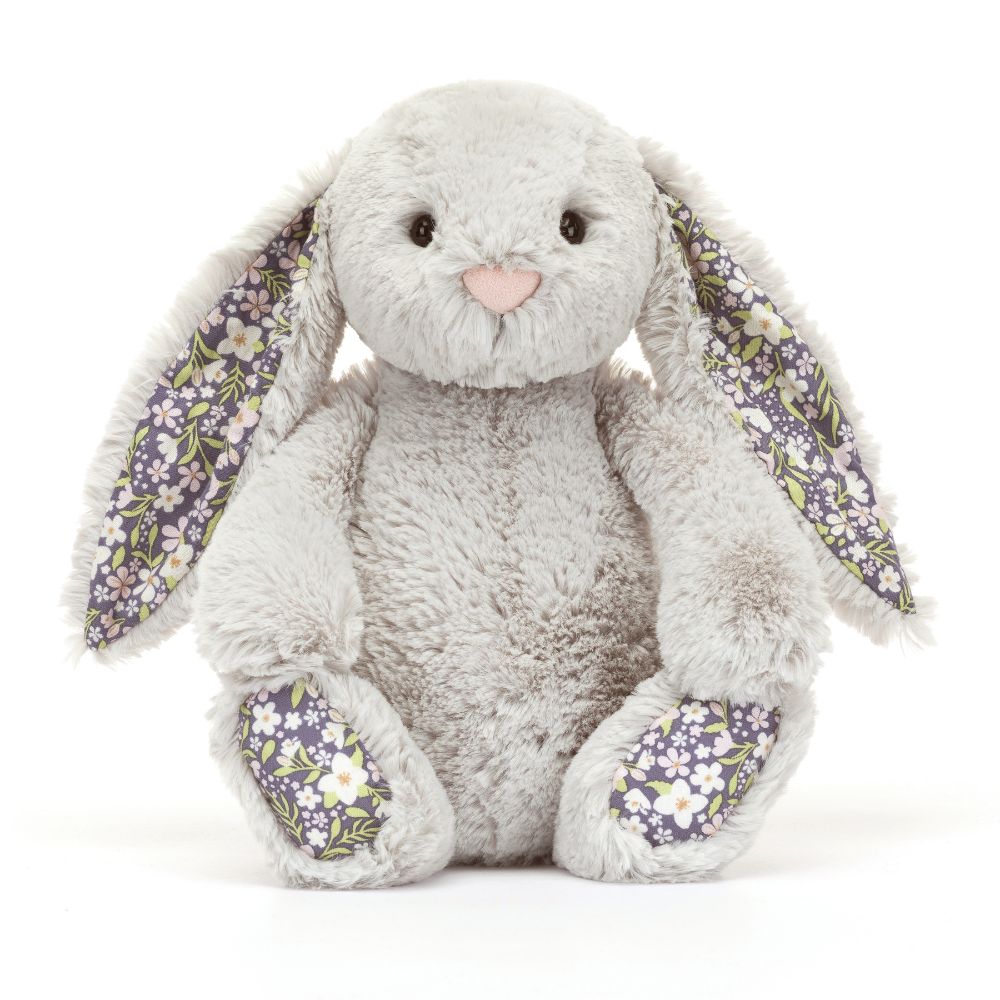 Jellycat Bashful Blossom Silver Bunny Bloom Original