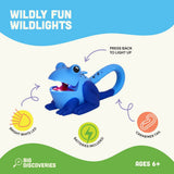 Wildlight Animal Carabiner Flashlight - Blue Frog