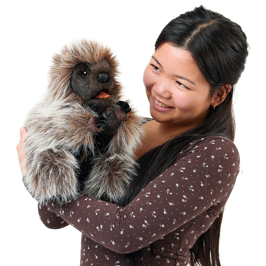 Hand Puppet Standing Porcupine