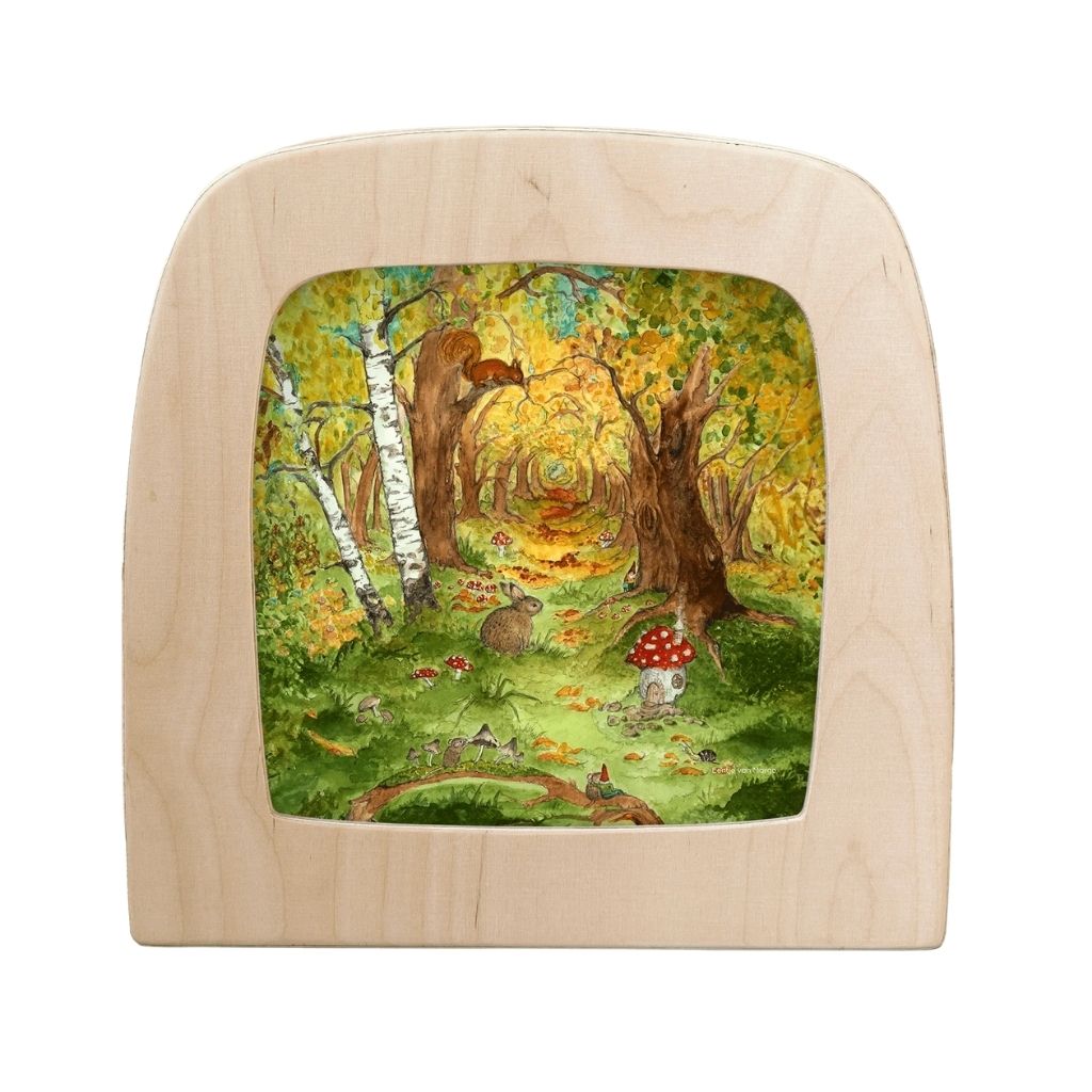 Silhouette Only - Eentje van Margo - Autumn Forest Silhouette for Toverlux Lamp