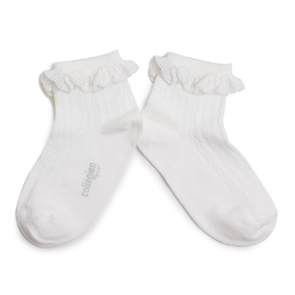 Collegien Marie-Antoinette Lightweight Socks with Ruffle