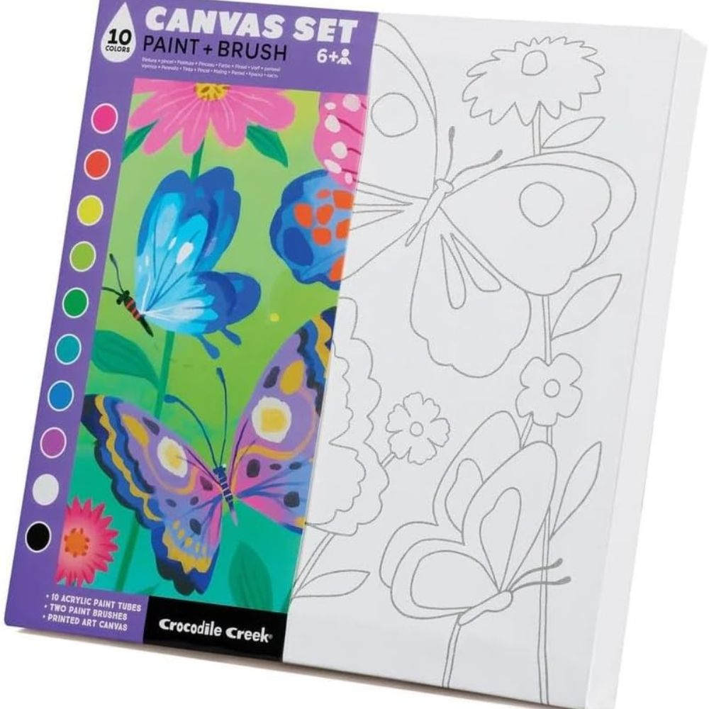 Crocodile Creek Canvas/Butterfly
