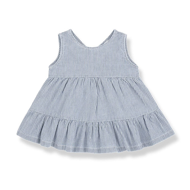 1 + in the Family GALDANA Denim Tiered Dress