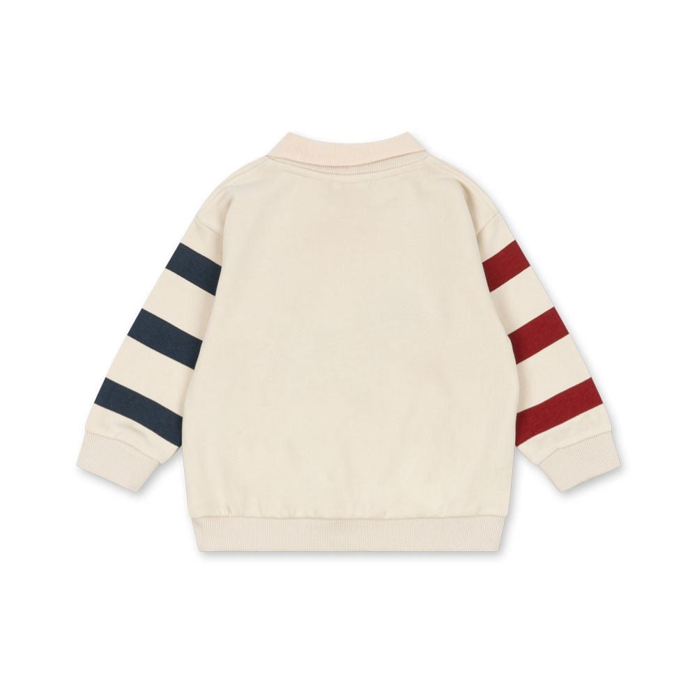 Konges Sløjd Spotty Sweat Shirt Brown Rice