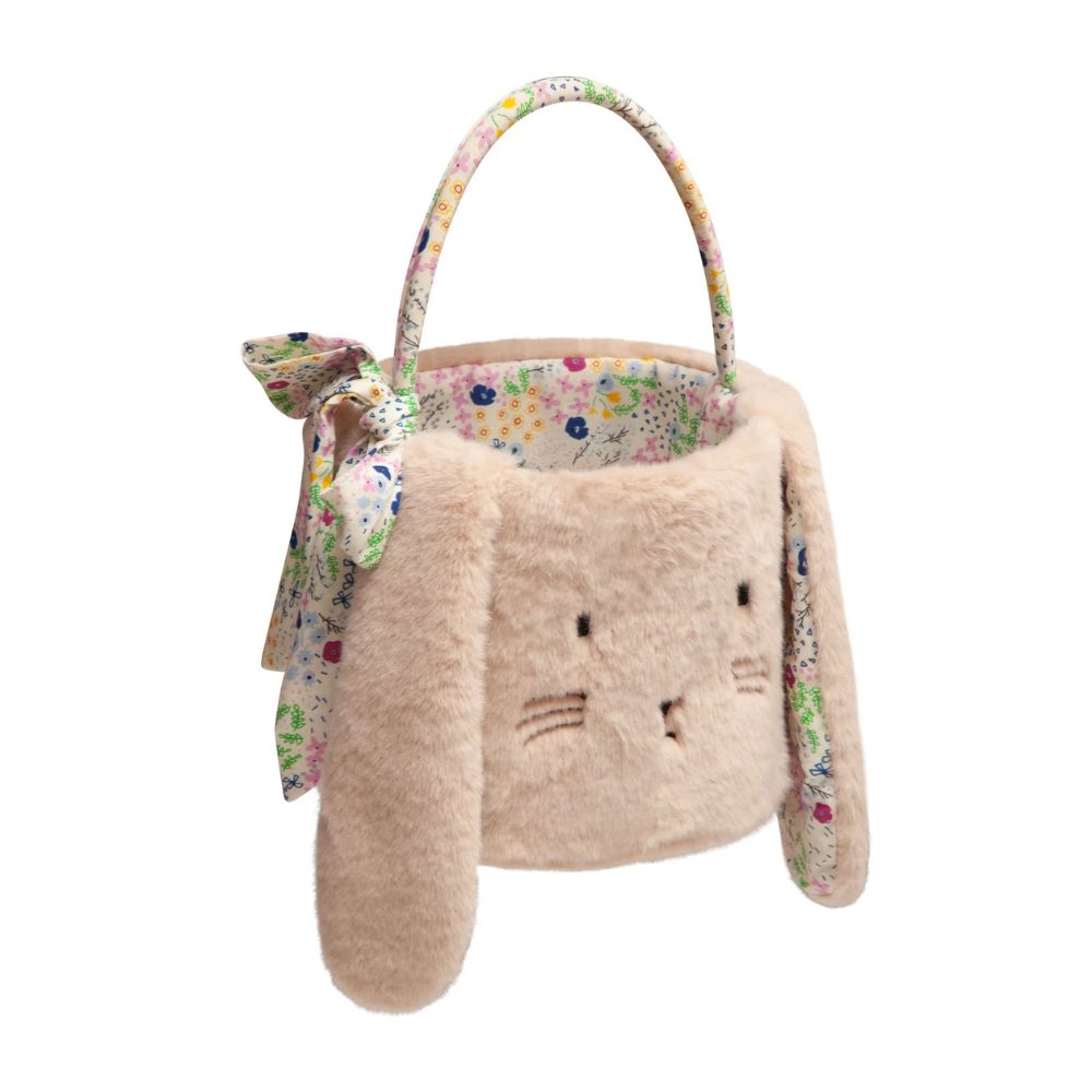 Mimi & Lula Fluffy Easter Basket BEIGE