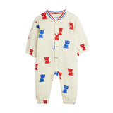 Mini Rodini Kittens Baby Onesie