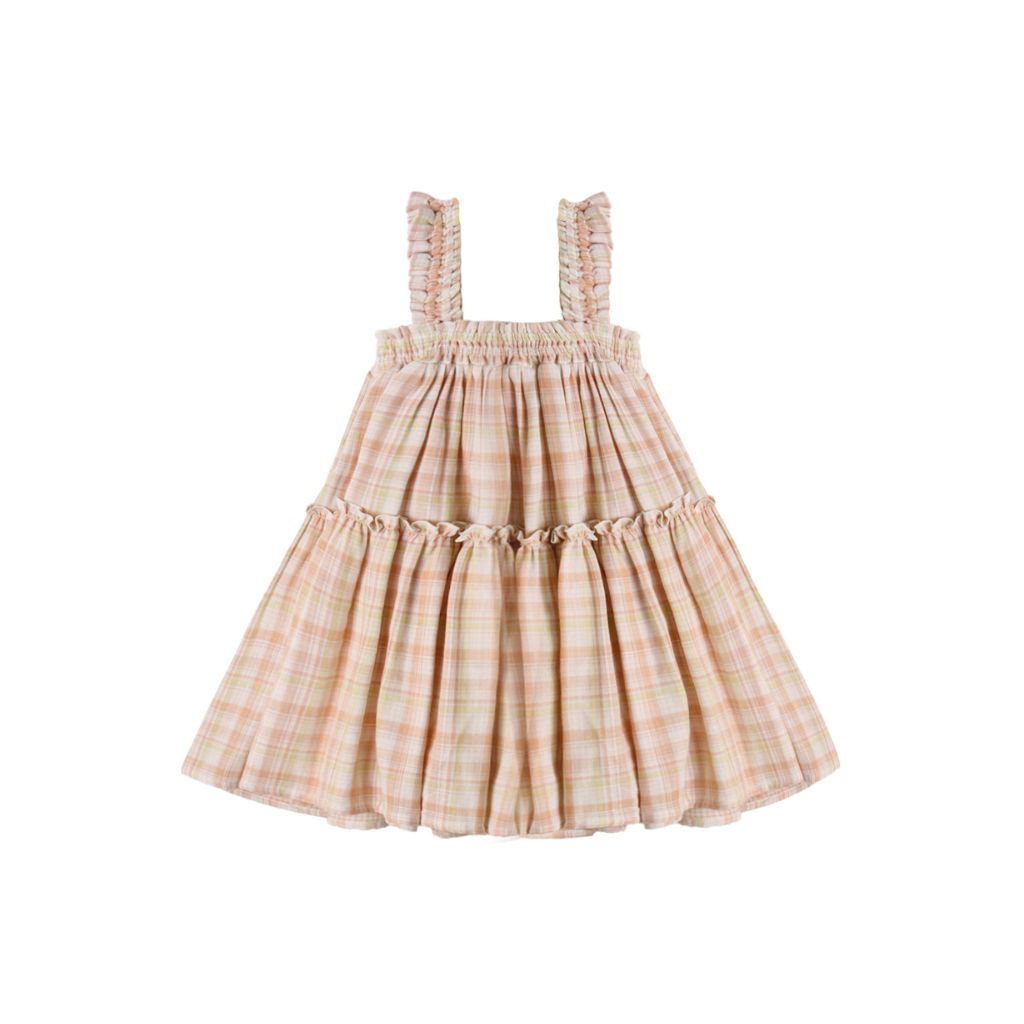Rylee + Cru Cicily Dress Summer Plaid