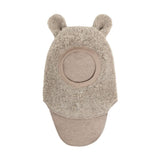 Huttelihut Balaclava Ears Wool Teddy Camel Melange