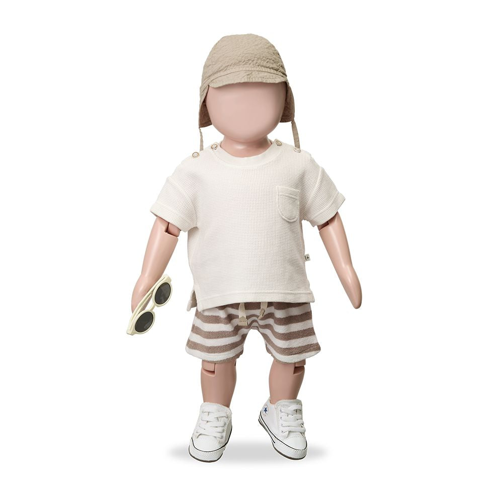 1 + in the Family Newborn DELION Waffle T Shirt E