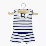 Minikane Clothing for Gordis Dolls 34cm- Les P’tits Basiques – Marcel boys’ underwear in navy blue striped jersey