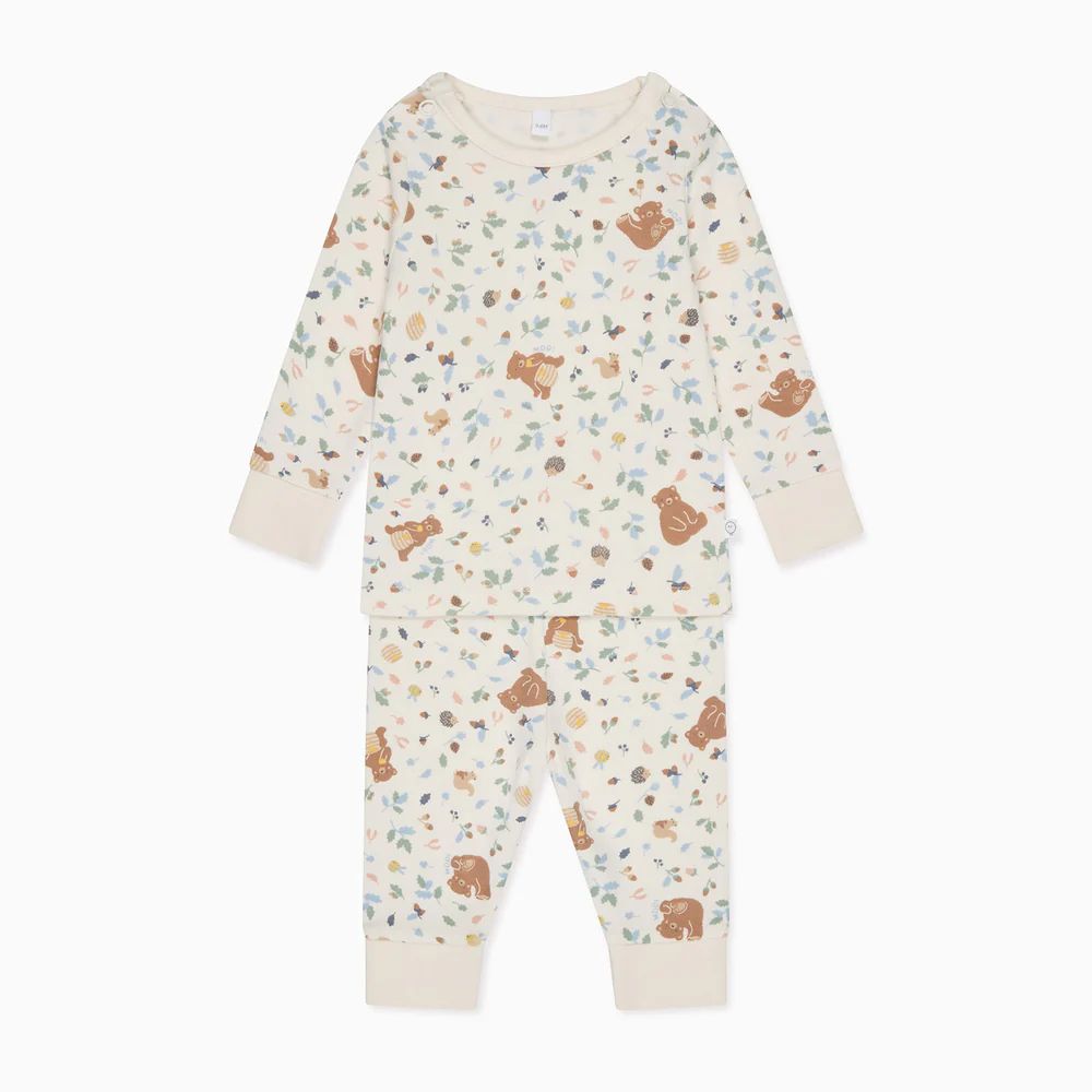 Bear print pajamas sale