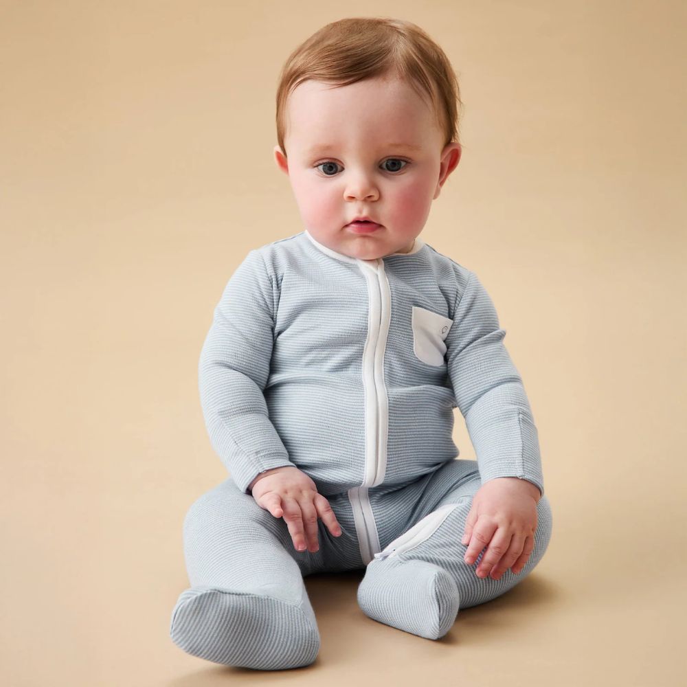 Mori Two Way Zip-Up Sleepsuit