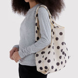 Baggu Standard Baggu - Cream and Black Polka Dot