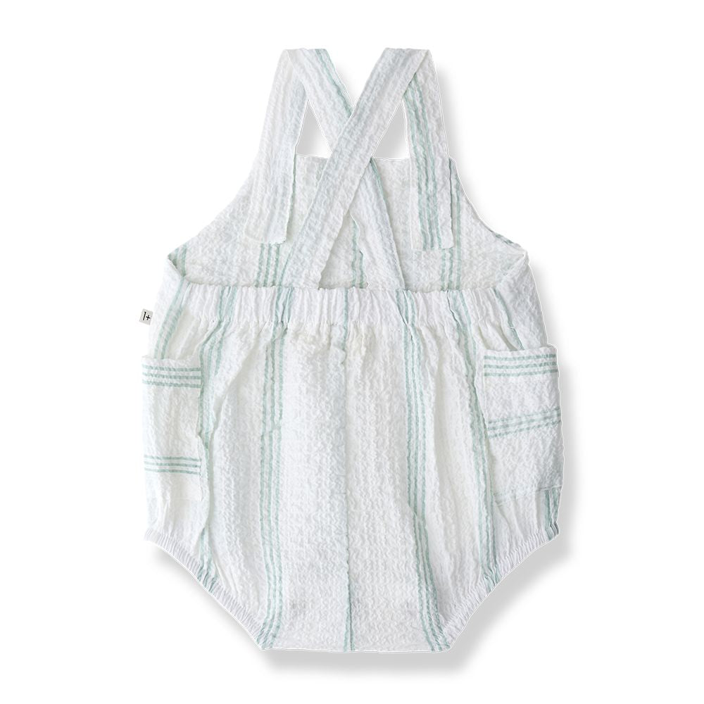 1 + in the Family PORTITXOL Seersucker Romper