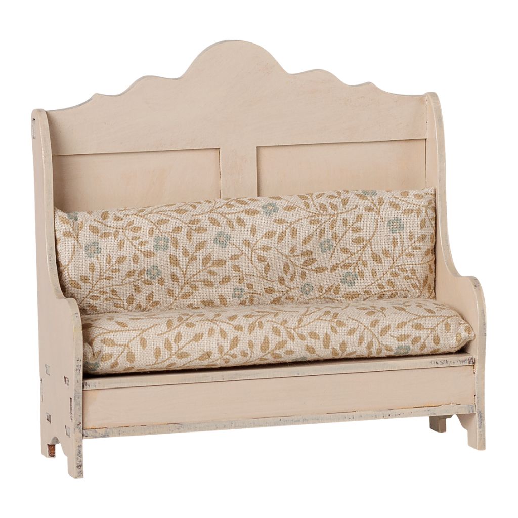Maileg Kitchen bench, Mouse - Light sand
