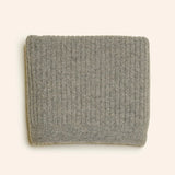 Hvid Kiki Blanket Stone