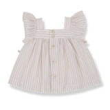 1 + in the Family VENTALLO Striped Poplin Dress