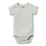 Wilson & Frenchy Organic Stripe Rib Bodysuit