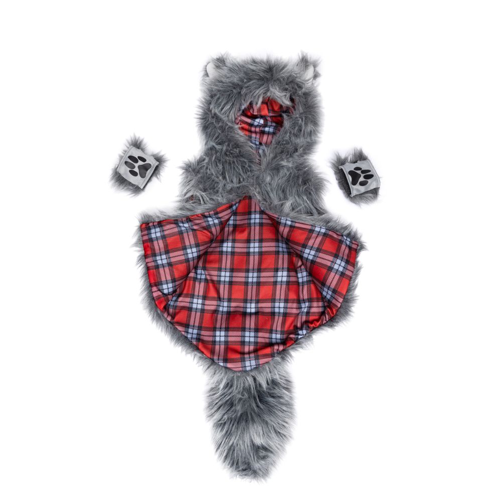 Big Bad Wolf Vest with Gloves, Size 3-4