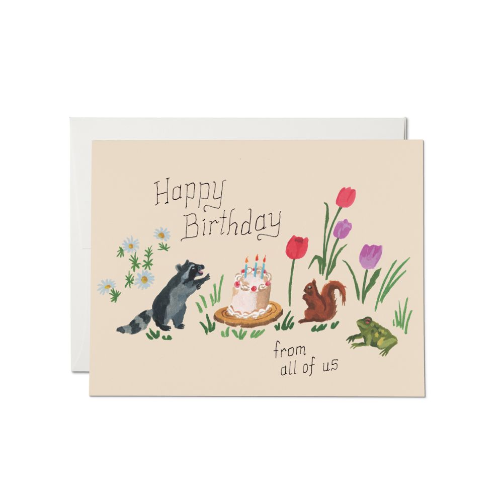 Birthday Critters Card