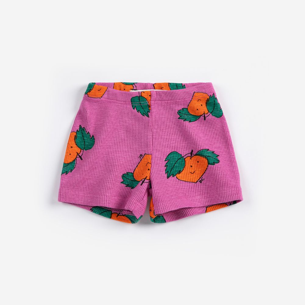 Bobo Choses Baby Tangerine All Over Short Leggings