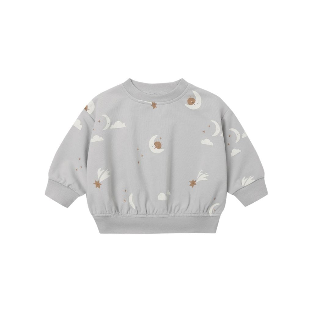 Quincy Mae Relaxed Sweatshirt Sky Friends