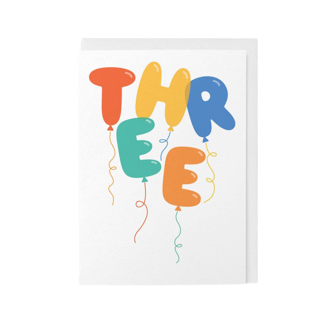 3rd Birthday Card