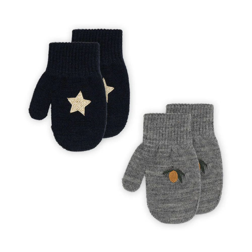 Konges Sløjd 2 Pack Mittens
